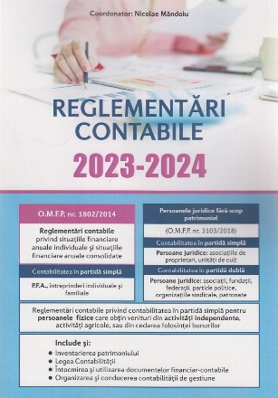 Reglementări contabile : 2023-2024