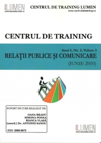 Relatii publice si comunicare (Anul I, nr.3, volum 3, iunie 2010)