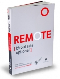 Remote. Biroul este optional