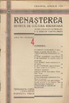 Renasterea Revista cultura religioasa Aprilie