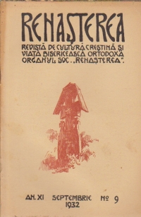 Renasterea - Revista de cultura crestina si viata bisericeasca ortodoxa, Septembrie 1932