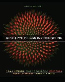 Research Design in Counseling