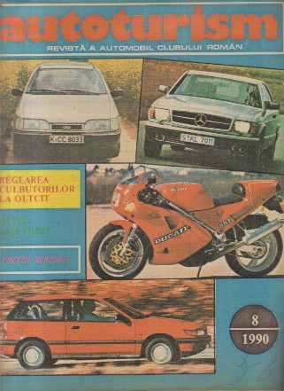 Revista Autoturism, Nr. 8/1990