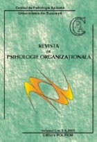 Revista psihologie organizationala Vol 2001