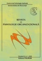 Revista psihologie organizationala Vol 2002