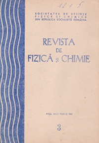 Revista de fizica si chimie, Martie 1981