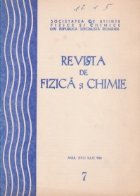 Revista fizica chimie Iulie 1981