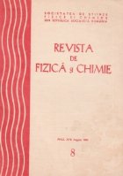 Revista fizica chimie August 1980