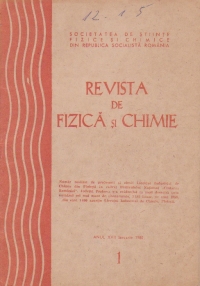 Revista de fizica si chimie, Ianuarie, 1980