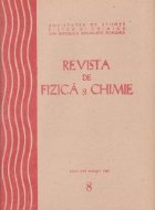 Revista de Fizica si Chimie, August 1984