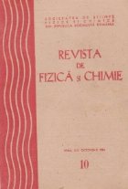 Revista de Fizica si Chimie, Octombrie 1984