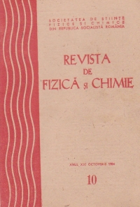 Revista de Fizica si Chimie, Octombrie 1984