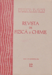 Revista de Fizica si Chimie, Decembrie 1984