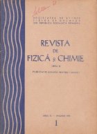 Revista de fizica si chimie, Ianuarie 1974