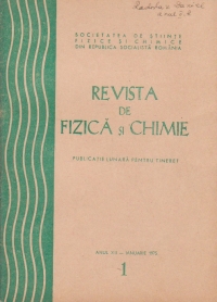 Revista de fizica si chimie, Ianuarie 1975