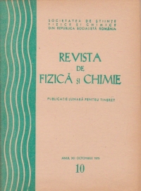 Revista de fizica si chimie, Octombrie 1975