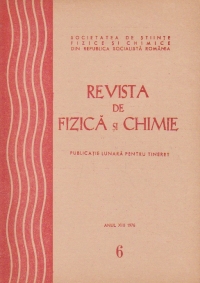 Revista de fizica si chimie, Iunie 1976