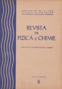 Revista de fizica si chimie, Iunie 1977