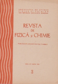 Revista de fizica si chimie, Martie 1978