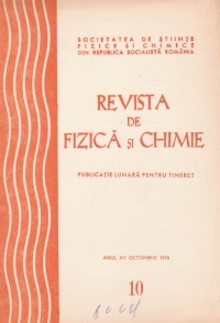 Revista de fizica si chimie, Octombrie 1978