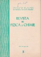 Revista de fizica si chimie, August 1979