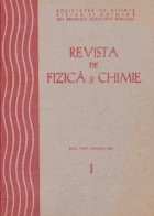 Revista de Fizica si Chimie, Ianuarie 1981