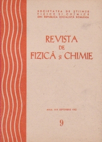 Revista de Fizica si Chimie, Septembrie 1982