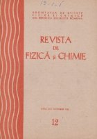 Revista de Fizica si Chimie, Decembrie 1982