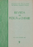 Revista de Fizica si Chimie, Septembrie 1987