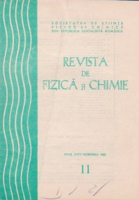 Revista de Fizica si Chimie, Noiembrie 1987