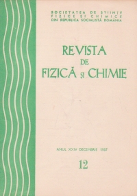 Revista de fizica si chimie, Decembrie 1987