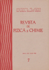 Revista de fizica si chimie, Iulie 1988