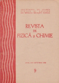 Revista de fizica si chimie, Septembrie 1988