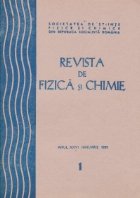 Revista fizica chimie Ianuarie 1989