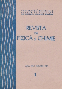 Revista de fizica si chimie, Ianuarie 1989