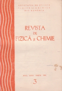 Revista de Fizica si Chimie, Martie 1990