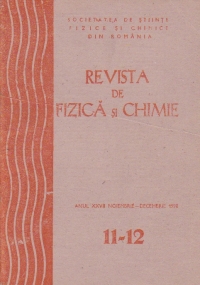 Revista de fizica si chimie, Noiembrie-Decembrie 1990