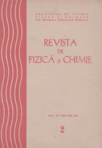 Revista de fizica si chimie, Februarie 1984, 2