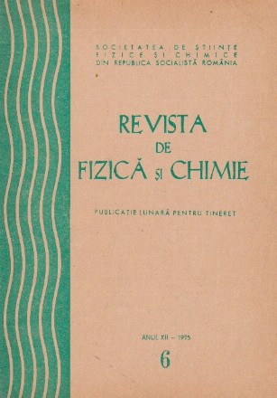 Revista de fizica si chimie, Iunie 1975