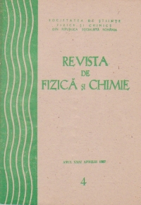 Revista de Fizica si Chimie, Aprilie 1987