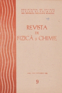 Revista de fizica si chimie, Septembrie 1986