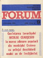 Revista Invatamintului Superior Forum 9/1981