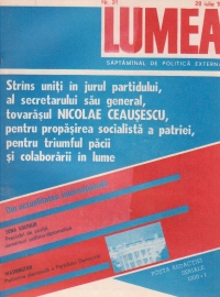 Revista Lumea, nr. 31- 35/1988