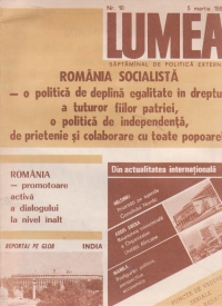 Revista Lumea, nr 1- 10/1987