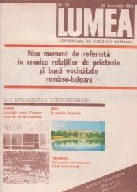 Revista  Lumea, nr. 41 - 52/1984