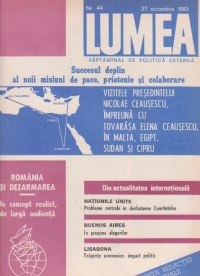 Revista  Lumea, nr. 41 - 44/1983