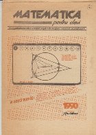 Revista matematica pentru elevi 1/Ianuarie