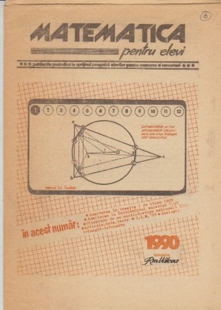 Revista de matematica pentru elevi, Nr. 1/Ianuarie 1990