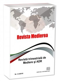 Revista Medierea - Nr. 3-4/2010