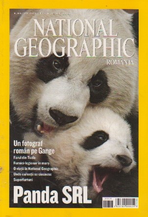 Revista National Geographic Romania, August 2006